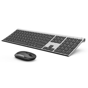 Teclado y ratón inalámbricos...
