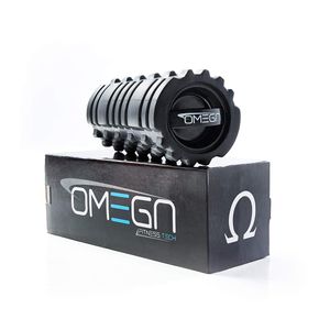 Omega - Rodillo de espuma vibrante – masaje eléctrico de tejido profundo, recuperación después del entrenamiento, terapia física y relajación – masaje