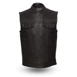 Primera Fabricación de los hombres chaleco de Hotshot para moto, 3X grande, Negro