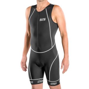 Traje de triatlón para hombre - Trajes tri para hombre - Trisuits FRT2.0-2 bolsillos - Gamuza suave - Ideal de Sprint a 1/2 Ironman