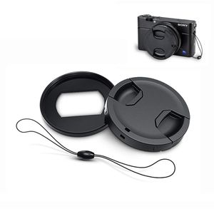 Adaptador de filtro JJC adaptador de anillo de lente para Sony RX100 VI para filtro de 2.047 in con tapa de lente y protector de lente