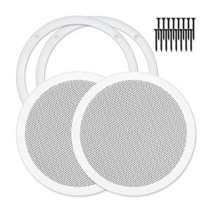 Fiable hardware Company rh-4002 – 8-2-a) altavoz Surface Mount 8" universal cubre, color blanco