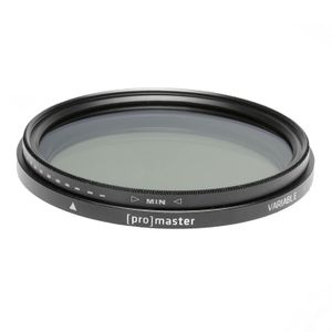 Promaster 62 mm filtro de densidad neutra Variable (9524)