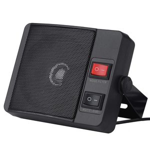 Zerone Mini Walkie Talkie Altavoz Externo 11W Cancelación de Ruido Externo CB Escáner Altavoz para YAESU Dos Vías Radio Móvil Coche