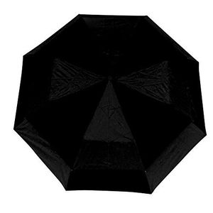 totes 25-Ounce Stormbeater, Automatic Double Vented Folding Umbrella, 56-inch Canopy, Blue and White