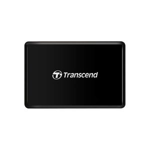 Transcend USB 3.0 SDHC/UHS-I/SDXC UHS-I/Micro SDHC UHS-I/Micro SDXC UHS-I / UDMA7 CompactFlash Card Reader, TS-RDF8K2 (Black)