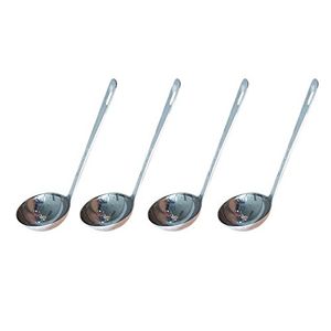 Set de cuatro (4) – 7 1/2 inches indiviual Acero Inoxidable Servir Sopa Salsa Cucharón Ladles