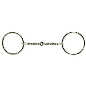 Coronet Single Twisted Wire Loose Ring Snaffle Bit