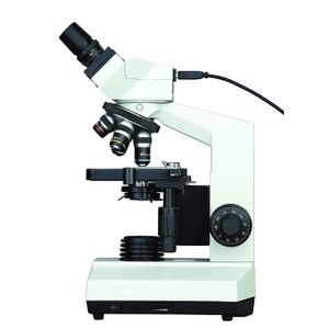 bestscope bs-2030bd Digital Binocular Microscopio Compuesto, WF10 x oculares, 40 x -1000 x Ampliación, brightfield, LED y espejo iluminación de diafra