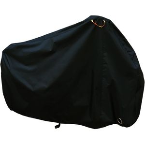 viaky 2 Cubierta de bicicleta de montaña de dos ciclos/bicicleta de carretera cubierta de lluvia Impermeable y antipolvo Rain UV Protección (Negro)