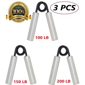Xzyppci - Juego de 3 pinzas de mano (100, 150, 200 libras) – Pinzas pesadas, fuerza de agarre (3 piezas)