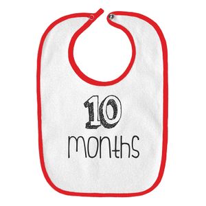 10 meses de edad Infant bebé babero