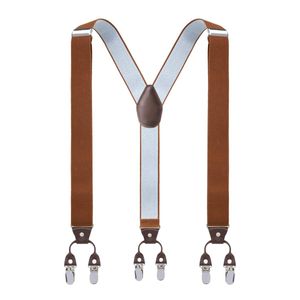 Y Back Suspenders for Men, with Strong Clips Wide Adjustable Elastic Braces for Casual&Fomal by Grade Code