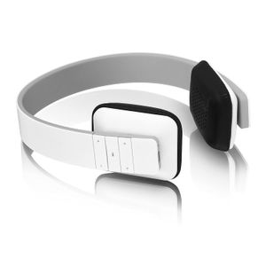 Bluetooth Wireless – Auriculares de diadema por Aluratek, Blanco