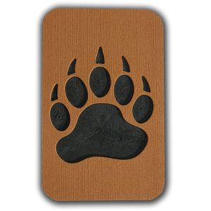 Toejamr Snowboard Stomp Pad – Almohadilla de almohadilla de oso negro – marrón