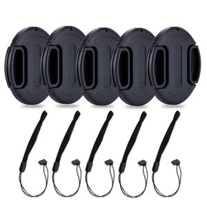 77 mm. centro a presión tapa de lente JJC – Tapa de lente frontal de cámara para Canon Nikon Fuji Fujifilm fuerte flexible Suspensión para reemplaza o