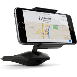 Ranura de CD aimitek Soporte Soporte ajustable de coche fácil instalación Cuna Universal para iPhone 7 Plus Samsung Galaxy S8 Plus LG Nexus