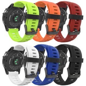 Garmin Fenix 3 pulsera para reloj, MoKo [6PCS] repuesto de pulsera para reloj de silicona suave para Garmin Fenix 3 / Fenix 3 HR / Fenix 5X reloj inte