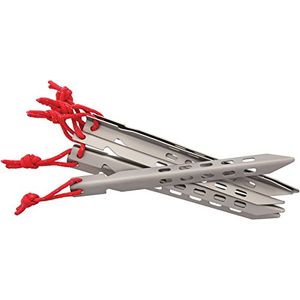 Vargo Titanium Ascent Tent Stake 6pk