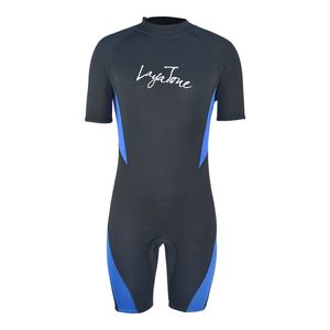 Layatone Shorty Wetsuits Men Women Premium 3mm Neoprene Suits Surf Kayak Canoe Scuba Diving Suits One Piece Swimsuit Sunmmer Water Sports Suit Wet Sui
