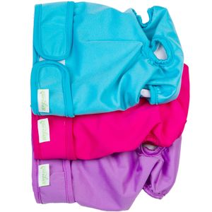 Wegreeco Washable Female Dog Diapers (Pack of 3)