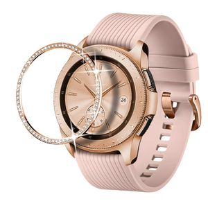 Dsytom - Anillo de bisel compatible con el bisel del reloj Galaxy de 1.654 in, funda protectora para el bisel del reloj deportivo Gear para Samsung Ga