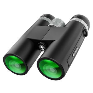 Ruixy - Prismáticos profesionales de alta definición para pájaros con visión de luz clara y débil, 4.7 x 16.5 in, lentes BAK4 Prisma FMC con bolsa de
