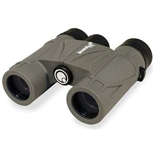 Levenhuk Karma Plus 8 x 25 – Prismáticos Prisma de techo 8 x niebla impermeable con Kit de accesorios