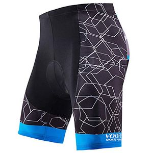 Voofly - Ropa interior de ciclismo para hombre, acolchada, ligera, de gel