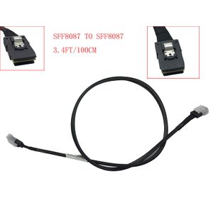 Cable de datos Mini-SAS SFF-8087 a Mini SAS SFF-8087 para Lenovo Worksatation Server (3,4FT)