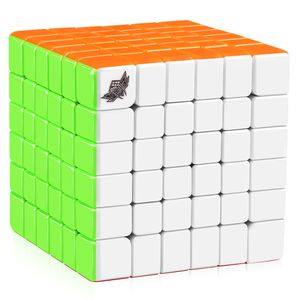 Cubo de velocidad 6x6 D-Fantix Cyclone Boys, cubo mágico, rompecabezas 2.59 in (versión G6)