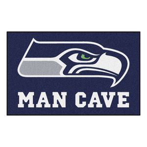 Fanmats 14370 NFL Seattle Seahawks Nylon Universal Man Cave Ultimat Alfombra