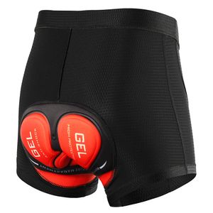 Lixada - Pantalones cortos de ciclismo 3D acolchados para bicicleta MTB, pantalones cortos transpirables de secado rápido, pantalones cortos ligeros p