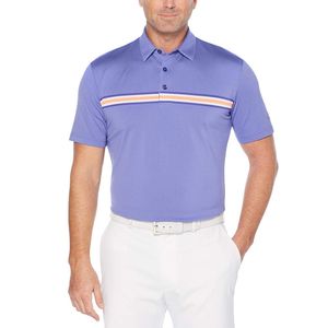 Callaway hombre 'Opti-Dri hilo teñido pecho rayas Golf Polo de manga corta para hombre