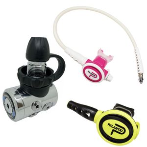 Scuba Choice Palantic as105 DIN/scas2061 "Lite De Viaje Ajustable Regulador & Pulpo Combo