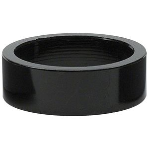 Ruedas Fabricación de pulgada distanciador (Negro/10 mm, bolsa de 1)