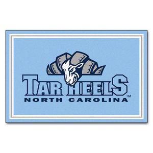Fanmats NCAA unc Universidad de Carolina del Norte – Chapel Hill Tar Heels Nylon Face 5 x 8 Plush – Alfombra