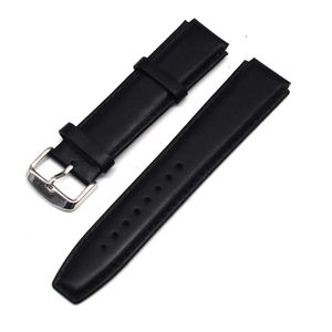 Piel Auténtica motong 18 mm reemplazo Reloj Banda Para Huawei reloj, Negro