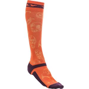 Fly Racing unisex-adult Mix Pro Calcetines de grosor (naranja/morado, pequeño/mediano)