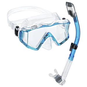 Juego de máscara panorámica y tubo para buceo de Phantom Aquatics