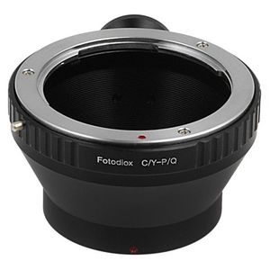 Fotodiox – Adaptador de montura de lente (Contax/Yashica CY) SLR Lens a Pentax Q (PQ) Mount Cuerpos de cámara sin espejo