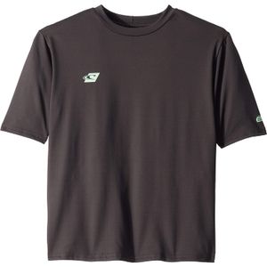 O'Neill Wetsuits Youth Premium Skins Short Sleeve Sun Shirt, Midnight Oil, Size 16