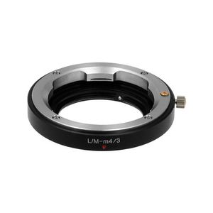 Fotodiox Adaptador de montura de lente, Leica M a Micro 4/3 Olympus Pen y Panasonic Lumix Cámaras