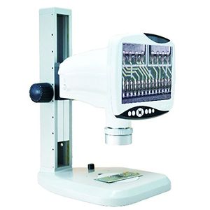bestscope blm-340 estéreo digital Zoom Microscopio con 9" TFT LCD, con 9 x -80 X Ampliación, 0,7 x -4.5 X Zoom lente, 1 x auxiliar lente, superior ilu