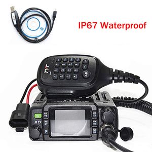 TYT TH-8600 (versión no IP67) Mini 25 W base de doble banda, radio VHF: 136 – 174 mhz (6.6 ft) UHF: 400 – 480 mhz (27.6 in) cable de transceptor móvil