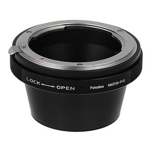 Fotodiox – Adaptador de montura Nikon Nikkor f Mount g-type D/SLR lente para Pentax Q (PQ) Monte cámara sin espejo cuerpo con control de apertura Dial