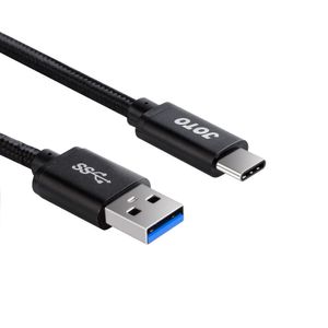USB tipo C cable extra largo 10 ft, JOTO USB-C 3.1 Type-C a USB 3.0 tipo un interruptor de carga cable de datos [Heavy Duty Nylon Trenzado] para Galax