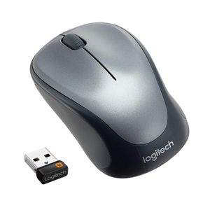 Logitech M235 – Ratón inalámbrico, color gris