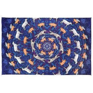 Sol Alegría 3d Animals de Pink Floyd Tapestry Wall Art psicodélico enorme 60 x 90 inches