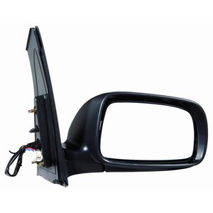 Depo Toyota Prius Izquierda exterior vista espejo, Lado de pasajero (derecho), Negro
